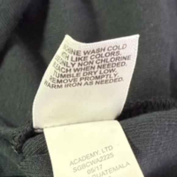 bcg V-Neck Long Sleeve Black Tee-Shirt Size XL - Picture 7 of 7